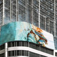 Pantalla LED Transparente, Video Wall LED de 1x1m, Gabinete a Precio Reducido, Paneles de Señalización Digital LED para Interiores y Exteriores