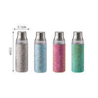 Bouteille Isotherme de Luxe 650ml en Titane Pur avec Couvercle Magnétique, Infuseur à Thé, Texture Fleur de Glace, Logo Personnalisé, Vente en Gros, Bien-être
