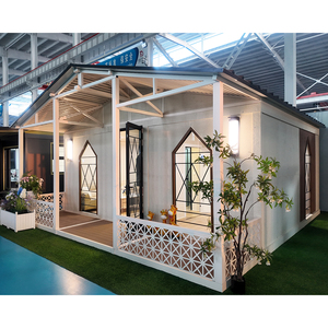 Erweiterbares Modulares Tragbares Containerhaus Faltbare Vorgefertigte Tiny <span class=keywords><strong>Villa</strong></span> Wohn- und Gewerbegebäude - Product Image 1