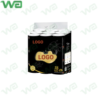 18 rouleaux de papier toilette ultra fort 4 plis 18 super rouleaux d'essuie-tout ultra doux super plus