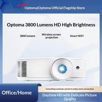 Projecteur Optoma YDW5512 3800 Lumens Haute Luminosité Résolution WXGA 3D Intégré CRT Projection Directe de Jour