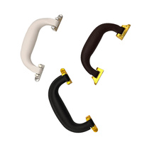 Poignées de coffret cadeau en cuir PU 131 mm, tendance et classiques, pour la vente en gros, accessoires haut de gamme pour coffrets cadeaux