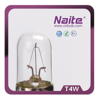 NAITE Vente en gros d'ampoules halogènes personnalisées T4W 12V 4W BA9s pour accessoires automobiles