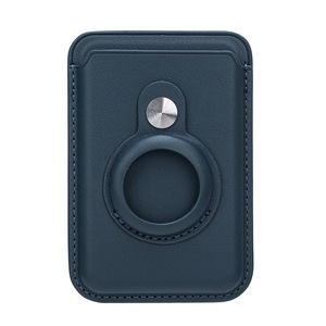 Cartera de Cuero PU de Fábrica <span class=keywords><strong>con</strong></span> Ranura para <span class=keywords><strong>AirTag</strong></span> para <span class=keywords><strong>iPhone</strong></span> Mini, Funda Trasera Magnética Segura para Teléfono Inteligente - Product Image 4