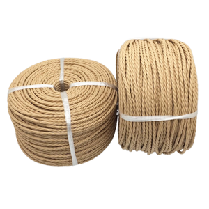 4mm Strong Twist Brown 3-Ply Danish Paper Cord 1kg Roll of <strong>Weaving</strong> Kraft Paper <strong>Rope</strong> for Knitting Premium Packaging Material - Product Image 6