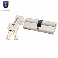Cylindre de serrure à mortaise fonctionnel en alliage de zinc de qualité supérieure 35/50T, quincaillerie de porte, fourniture d'usine, personnalisation OEM ODM pour serrures de porte domestiques
