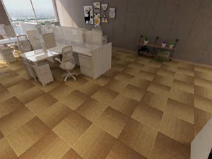 Alfombra de Oficina de Diseño Moderno, Losetas de Polipropileno, Rectangulares, Antideslizantes, Ecológicas, para Uso Doméstico - Product Image 6