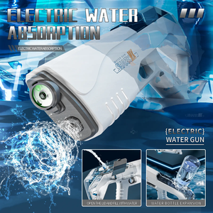 Leistungs starke elektrische Wasser pistole Leucht spielzeug pistole Automatische Wassers pritz pistole für Kinder und Erwachsene - Product Image 2