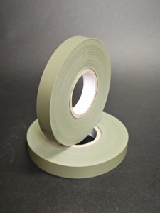 Ruban de chasse vert olive biodégradable en plastique PVC pour marquage des arbres - Product Image 4