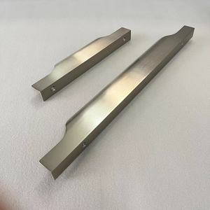 Youxin Hidden <strong>Door</strong> Handle Black Mount Finger Edge Drawer Pull Concealed Handle Aluminum Alloy Long Furniture Handles - Product Image 4