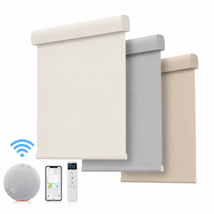 <span class=keywords><strong>Tende</strong></span> <span class=keywords><strong>a</strong></span> <span class=keywords><strong>Rullo</strong></span> Elettriche Motorizzate con Telecomando, Oscuranti, Regolabili, Smart WiFi, Ricaricabili, in Tessuto, con Controllo della Luce Diurna - Product Image 1
