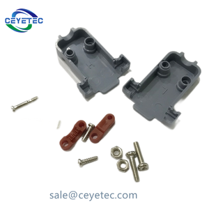 Cubierta de plástico ABS de 9 pines, carcasa de conector DB de 9 pines DB2W2 9 P, cubierta de plástico para Cable - Product Image 3