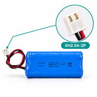 Mini batterie UPS 7.4V 3000mAh 18650 2S1P pour routeur WiFi, modem, caméra IP, alimentation de secours