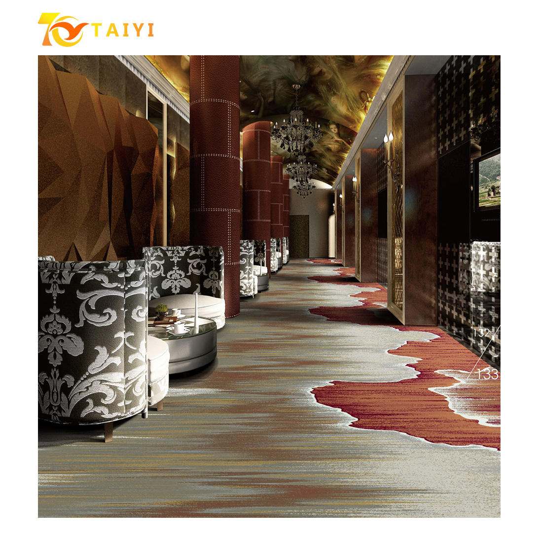 Modern Style Commercial Hotel Carpet04