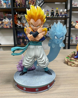 2 Styles 25cm Dragon Super Saiyan 3 Gotenks Anime Action Figure Gk Statue Collection Modèle Jouets Cadeaux