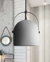 XINZHONG LED luminaire suspendu projet d'hôtel décoratif cloche en béton vivant pendentif suspension lustre lumière