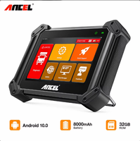 Lector de Códigos para Camiones ANCEL V6 HD, Programación de ECU de Todos los Sistemas, Más de 40 Funciones de Reinicio, Codificación de Inyectores DPF