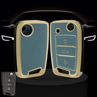 Dernière Nouveauté : Coque de Protection de Clé de Voiture de Luxe à 3 Boutons en TPU Polo – Housse de Clé Premium pour Accessoires Automobiles