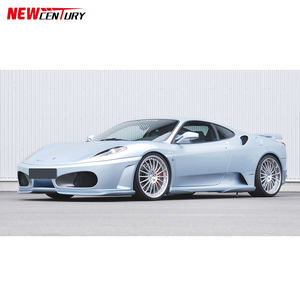 Kit carrosserie en fibre de carbone pour <span class=keywords><strong>Ferrari</strong></span> F430 modifié style <span class=keywords><strong>Hamann</strong></span>, lèvre avant, diffuseur arrière, jupes latérales, spoiler, pièces de tuning aérodynamique - Product Image 3