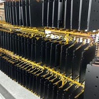 Usinage CNC sur mesure en usine professionnelle, profilés en aluminium, finition anodisée noire, qualité assurée