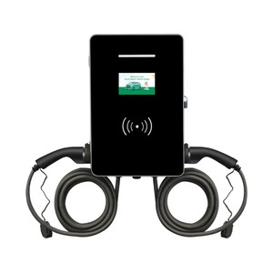 Cargador de Pared Universal para Vehículos Eléctricos, Conectores GBT/Tipo 2/Tipo 1, Pantalla HD de 4.3 Pulgadas en Tiempo <span class=keywords><strong>Real</strong></span>, 16A/32A, Aplicación WiFi, Diseño de Montaje en Pared - Product Image 1