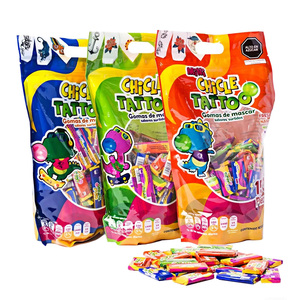 Chewing-gum aromatisé aux fruits mélangés, marque privée personnalisée, chewing-gum de haute qualité, emballé en boîte, en vrac ou en sachet - Product Image 2
