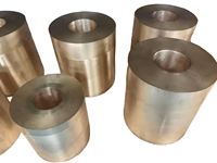 Pièces forgées CNC de haute qualité Cuivre Aluminium Bronze pour les applications de machines de l'industrie lourde Finition anodisée Services de forgeage