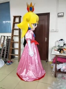 Costumes de mascotte personnalisés professionnels, tête en EVA, costume de mascotte pêche, costume de mascotte <span class=keywords><strong>princesse</strong></span> pêche - Product Image 4