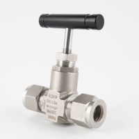 Vanne à aiguille 6000 psi Pression de fonctionnement 1/8 po à 3/4 po 6 mm à 14 mm Raccord de tube NPT BSPT BSPP