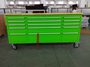 Heavy Duty 72 Inch 15 Drawers Stainless Steel <strong>Tool</strong> Box Rolling Storage <strong>Tool</strong> Garage Cabinet Drawer <strong>Tool</strong> <strong>Bench</strong> - Product Image 6