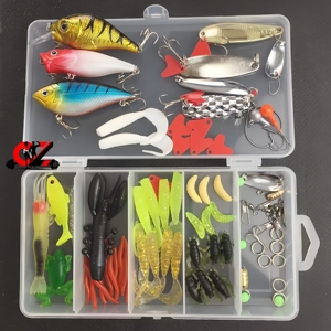 CZFIT Full-swim Layer Lure Bait Sets, Equipped with <b>Fishing</b> Baits, Hooks and Pliers, and Various Types for Cross-border <b>Fishing</b> - Product Image 3