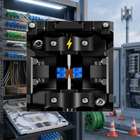Soudeuse à fibre optique intégrée FTTH de qualité industrielle avec alignement cœur à cœur 3-en-1, support de fibre et écran tactile pour FTTX