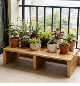 Escabeau en bambou de qualité supérieure pour la maison, étagère de rangement multifonctionnelle pour la cuisine, la salle de bain, les <span class=keywords><strong>toilettes</strong></span> - Product Image 2