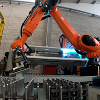 Robot industriel KUKA à 6 axes KR 120 R3100-2, robot de manutention appliqué dans l'industrie automobile et l'industrie de la fonderie