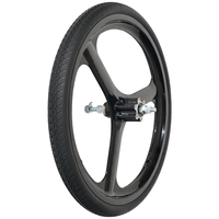 Nedong 20 pouces nouvelle jante vélo roue solide pneu e vélo pneus 20175 paire de roues sans installation pneu non pneumatique 20x175