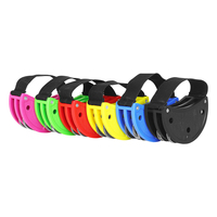 J210 Orff Foot Bell Set, 6 Pieces Per Set (mixed Colors)