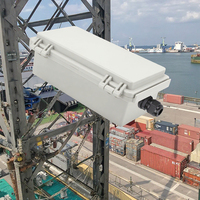 Passerelle BLE industrielle étanche IP67 KG03, récepteur balise longue portée 600M avec alimentation PoE pour solution IoT de suivi d'actifs extérieurs