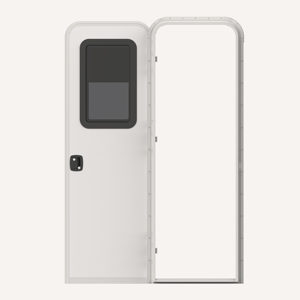 Puerta de Entrada para <span class=keywords><strong>Caravana</strong></span> de Aleación de Aluminio de 26" x 72", Estilo Americano para Autocaravanas, Remolques y Repuestos de RV - Product Image 2