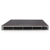 CloudEngine S5735-S48P4X 48 Port Gigabit RJ45 4 10G SFP + Layer 3 POE Switch dengan fungsi SNMP produk saklar jaringan