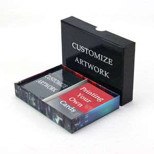 Custom Manufacturer Luxury Material <strong>Card</strong> Deck <strong>Paper</strong> <strong>Printing</strong> Playing Flash <strong>Card</strong> Game With Box for Kids Adults - Product Image 1