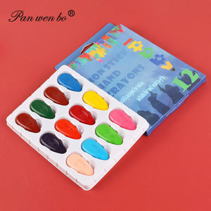 12/24/36色幼児用無毒クレヨン1-3子供用ウォッシャブルクレヨン4-8歳持ちやすいクレヨン - Product Image 6