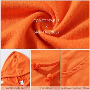 Fábrica de Ropa de Guangzhou, Sudadera con Capucha de Algodón de Punto Impermeable, Talla Grande para Hombre, Logotipo Personalizado al por Mayor - Product Image 5