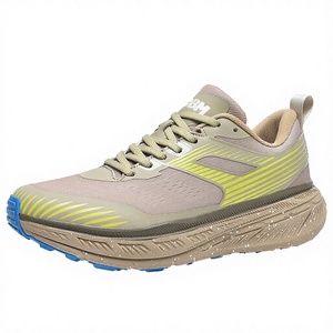 Chaussures de course pour hommes légères, respirantes, antidérapantes, élégantes et sportives à lacets, coupe basse, semelle en caoutchouc durable, confortables en textile - Product Image 1