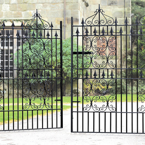 Portes en fer forgé d'<span class=keywords><strong>occasion</strong></span> compétitives Portes en fer forgé de bonne qualité en tête Portes en fer forgé contemporaines - Product Image 1