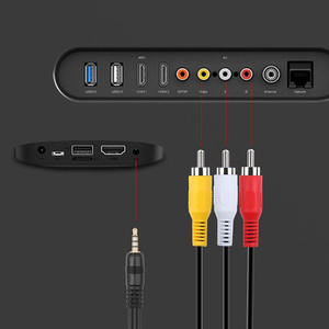 Adaptador de Audio Rca <span class=keywords><strong>Y</strong></span> <span class=keywords><strong>Cable</strong></span> divisor 3,5mm macho a 3 Rca macho <span class=keywords><strong>Cable</strong></span> de cobre <span class=keywords><strong>Coaxial</strong></span> Av <span class=keywords><strong>Cable</strong></span> para TV Box altavoz REPRODUCTOR DE DVD - Product Image 5