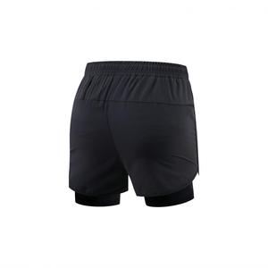 Short de performance respirant haute performance pour hommes pour la forme physique d'été avec bandes réfléchissantes - Product Image 5