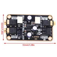 Carte d'amplificateur Audio DSP OEM Module de réduction du bruit d'isolation Carte d'amplificateur de masse commune Audio DSP