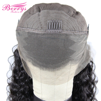 Rambut Manusia Virgin Brazil Pre-Plucked Free Part Blue Band untuk Wig Lace Front 13X4/13X6 untuk Gelombang Air Transparan