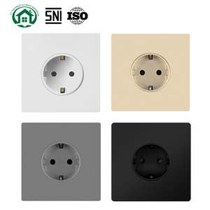 Prise murale EU type 86 mm 16A, prise murale EU 86*88 mm - Product Image 1