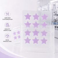 Patchs hydrocolloïdes pour l'acné, patchs anti-boutons, autocollants pour l'acné pour le soin de la peau du visage